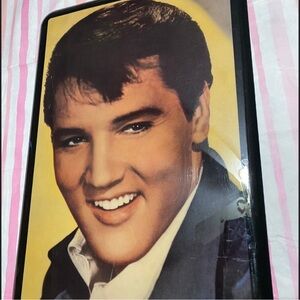 Elvis Presley wooden plaque